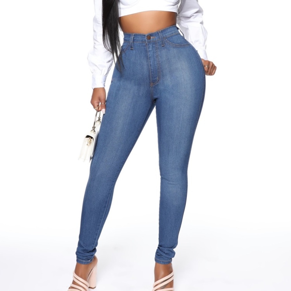 Fashion Nova Classic High Waist Skinny Jeans